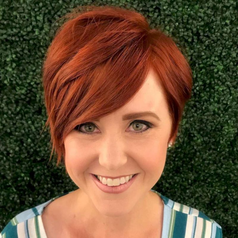 2020 Red Short Hairstyles – 1