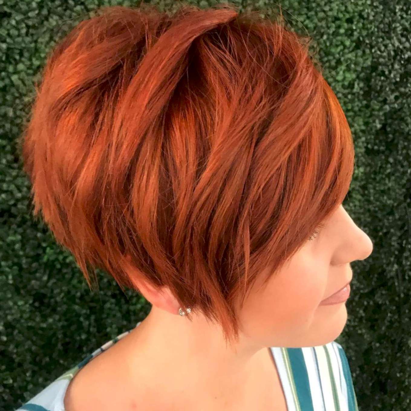 2020 Red Short Hairstyles - 1
