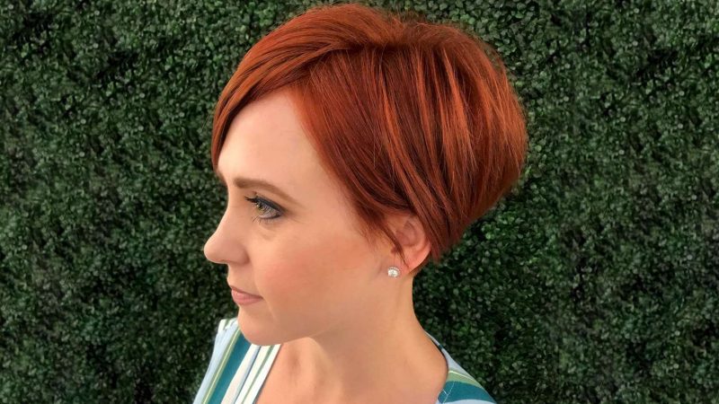2020 Red Short Hairstyles