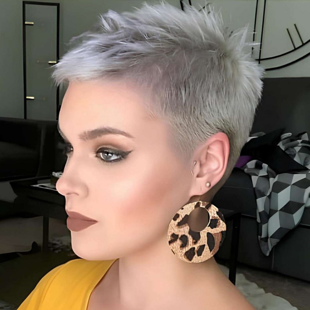 Angled Elegance: A Contemporary Take on Short Hair